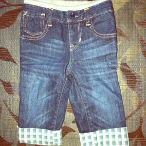 24 Month. Boy GAP plaid bottom jeans